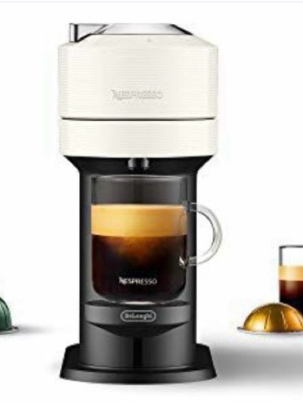 Nespresso Vertuo Next Coffee Maker in White and Black